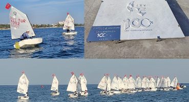 QTerminals Antalya 700 kiloluk anıt mermer taşını denize indirdi