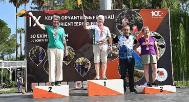 9 Uluslararası Kemer Oryantiring Festivali tamamlandı