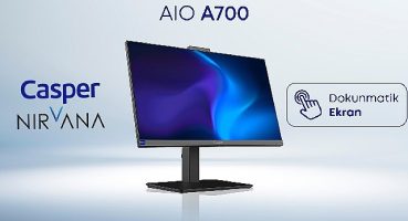 Dokunmatik ekranlı casper nırvana aıo a700 iş dünyasının tüm ihtiyaçlarına cevap veriyor !
