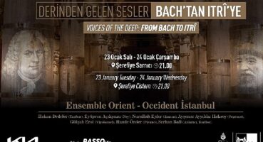 Bach'tan Itrî'ye uzanan unutulmaz bir müzik yolculuğu yaşanacak: Derinden gelen sesler, Şerefiye Sarnıcı'nda başlıyor