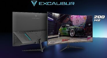 Excalibur 23.8" Curved Monitör 200HZ yenileme hızıyla oyunseverleri büyülüyor