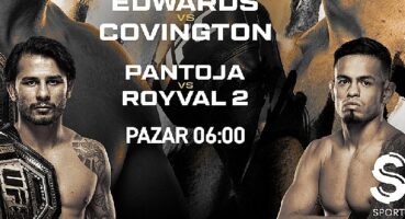 Trump'ın Favori Dövüşçüsü Covington'ın Kemer Mücadelesi Sadece S Sport Plus'ta