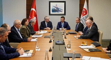 Milli Olimpiyat Komitesi toplantısına misafir oldu