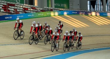 Türkiye Bisiklet Federasyonu Konya Olimpik Velodromunda Pist Bisikleti Temel Eğitim Programı