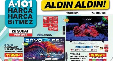 22 Şubat'ta A101'de Teknoloji Ürünleri Fırsatları