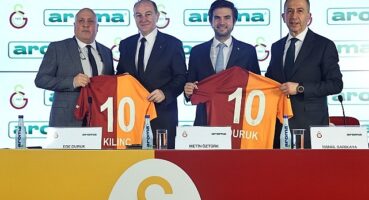 Aroma, Galatasaray ile resmi su sponsorluğu anlaşmasını yeniledi