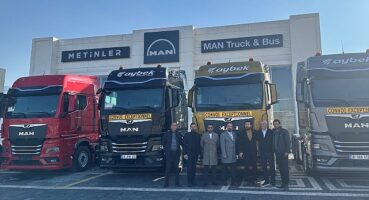 Aybek Uluslararası Nakliyat Avrupa ve Asya'daki nakliye ağını yeni MAN çekicilerle güçlendirdi