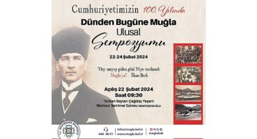 Muğla Büyükşehir Cumhuriyet'in 100.Yılında Muğla Sempozyumu Düzenliyor