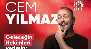 Cem Yılmaz “Geleceğin Hekimleri" yetişsin, “sağlıkta şiddet" bitsin diye sahneye çıkıyor