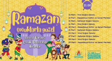 Nevşehir Belediye'nden Çocuklara Ramazan Müjdesi