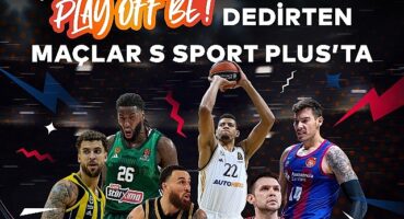 Avrupa'nın en prestijli basketbol organizasyonu olan Turkish Airlines EuroLeague S Sport Plus'ta canlı yayında