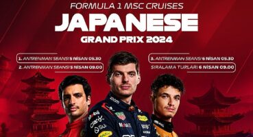 Formula 1 Jaonya GP Heyecanı TOD'da