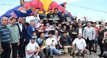 Kemer'de bu yıl ikincisi düzenlenen Sky To Sea (Gökyüzünden Denize) Dağ Bisikleti Yarışı tamamlandı