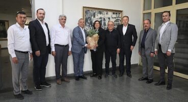 Bozdoğan Belediye Başkanı Mustafa Galip Özel’den Aydın Büyükşehir Belediye Başkanı Özlem Çerçioğlu’na nezaket ziyaretinde bulundu