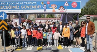 Küçükçekmece’deki Trafik Eğitim Parkı’nda Özel Çocuklara Özel Eğitim