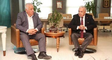 Nilüfer Belediyespor'un yeni yönetiminden Başkan Özdemir'e ziyaret