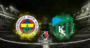 Fenerbahçe Evinde Kocaelispor'u Ağırlıyor